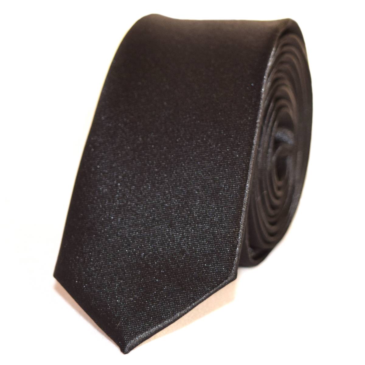 Black Silk Tie