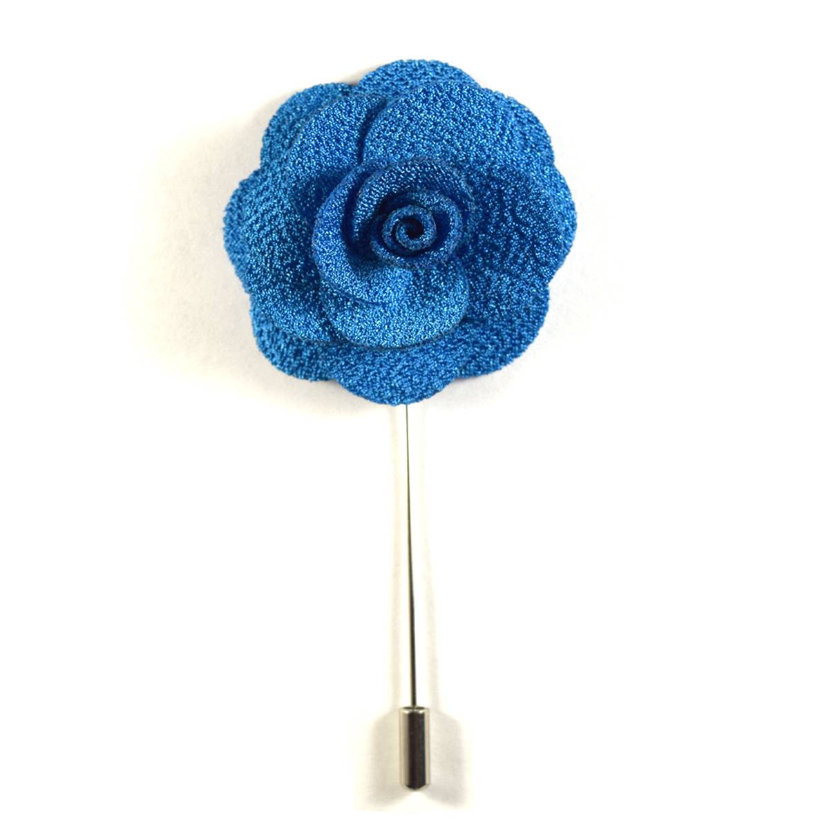 Blue Flower Lapel Pin