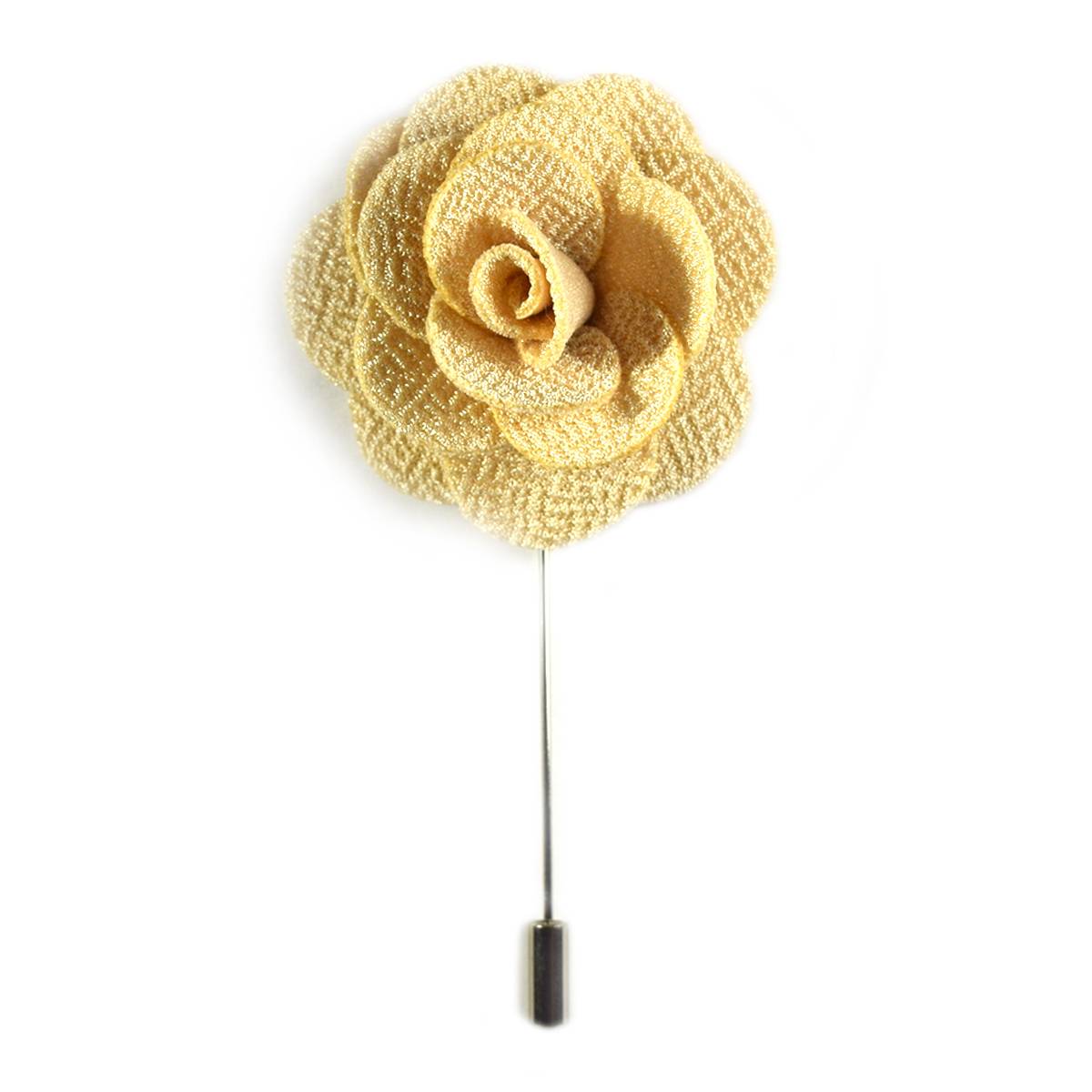 Cream Flower Lapel Pin
