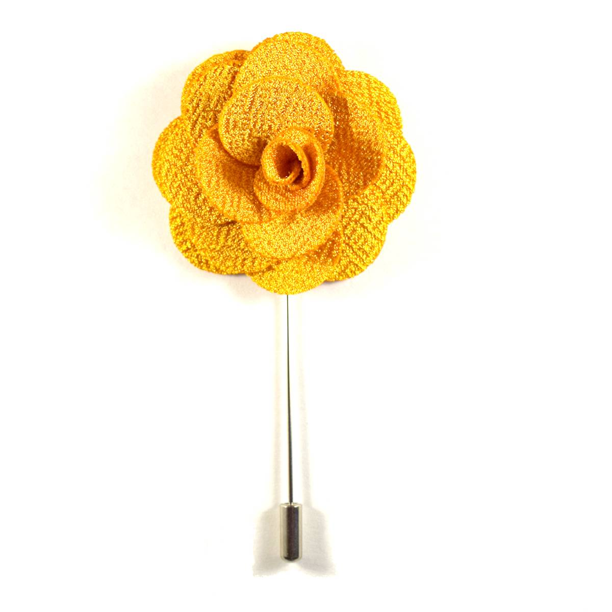 Gold Flower Lapel Pin