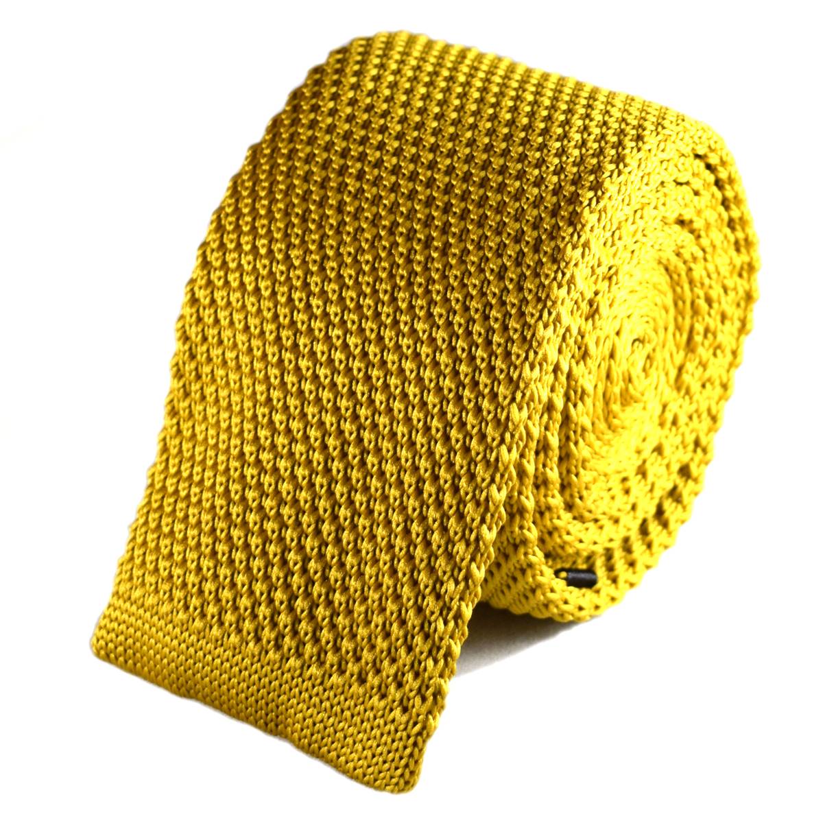 Gold Knitted Tie
