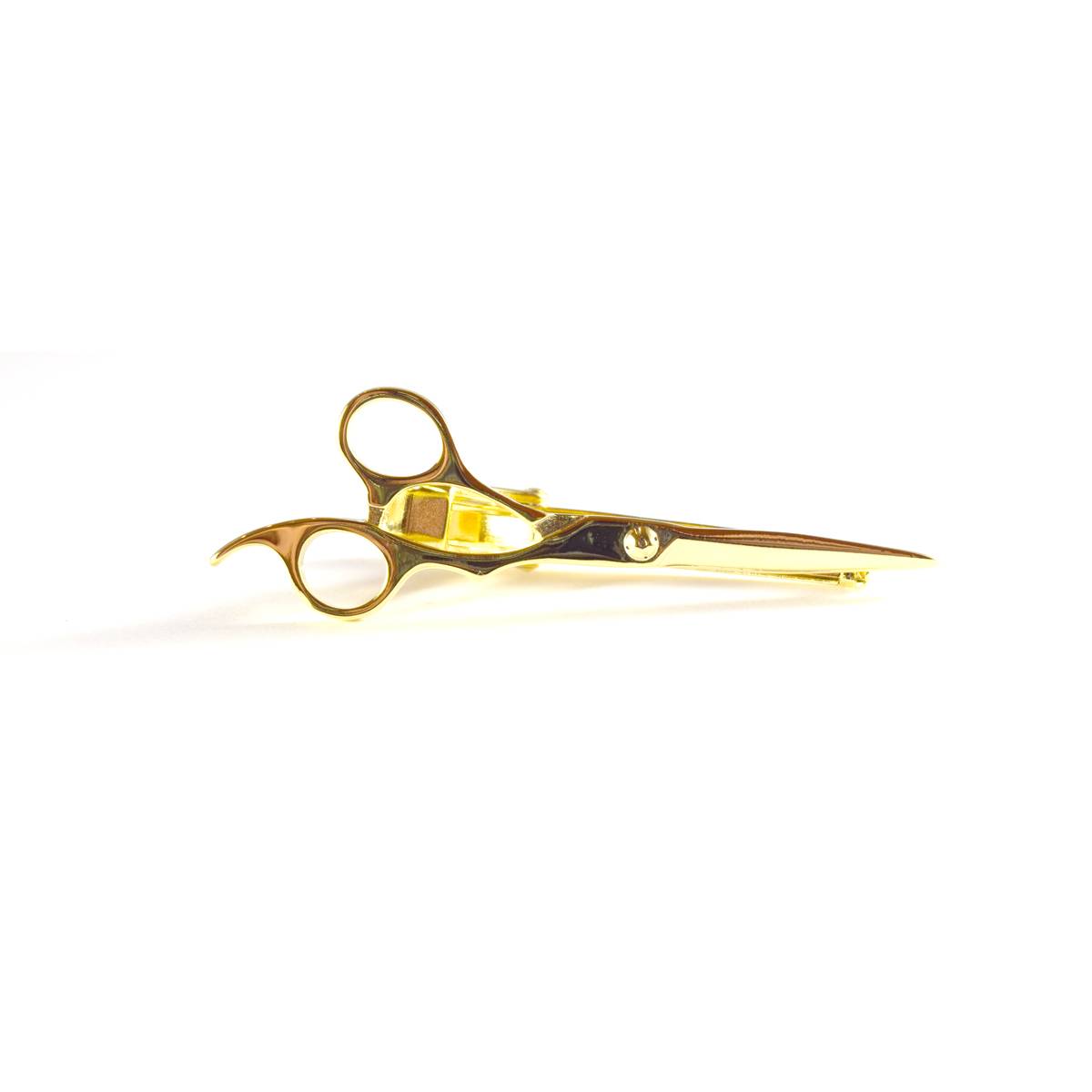 Gold Scissors Tie Bar