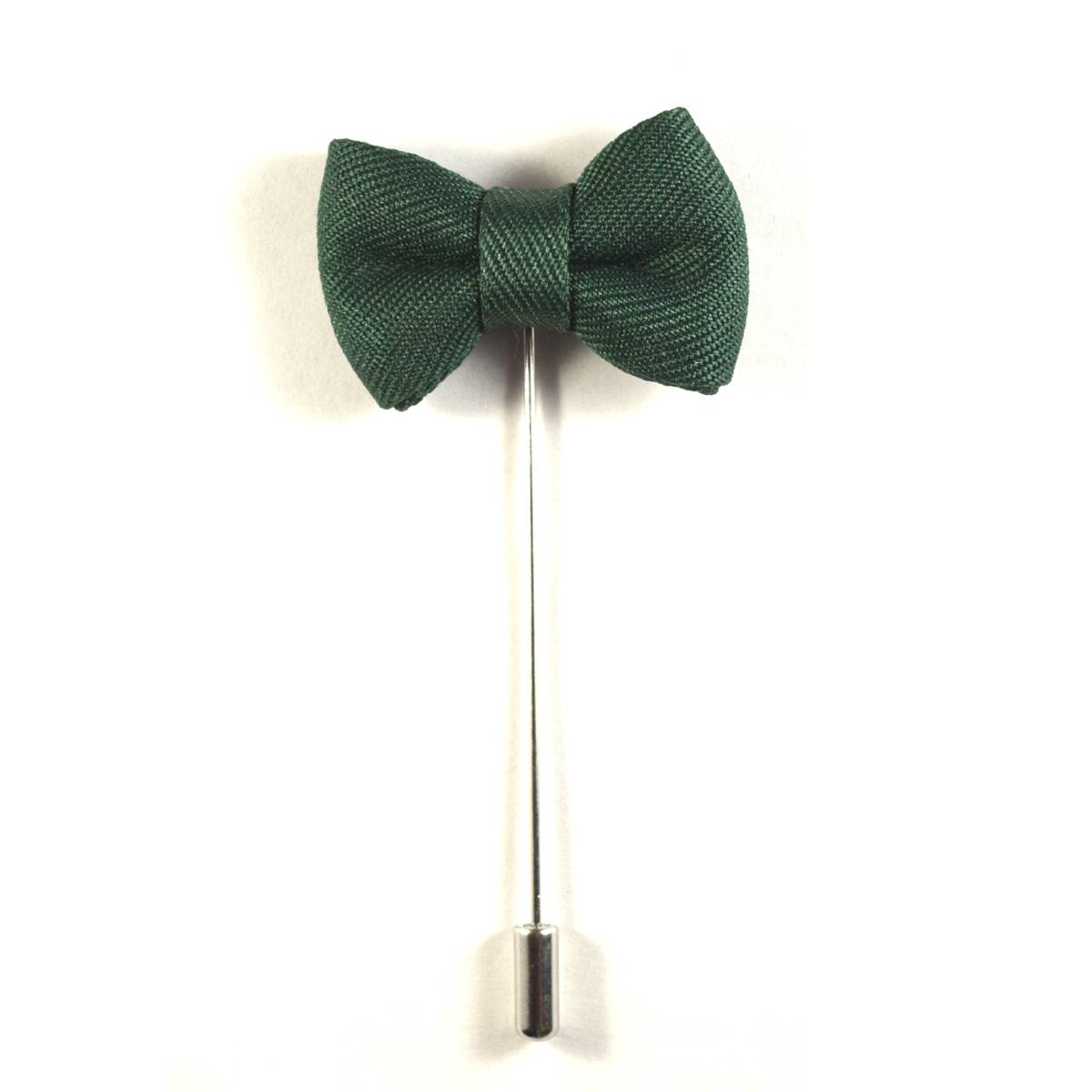 Green Bow Lapel Pin