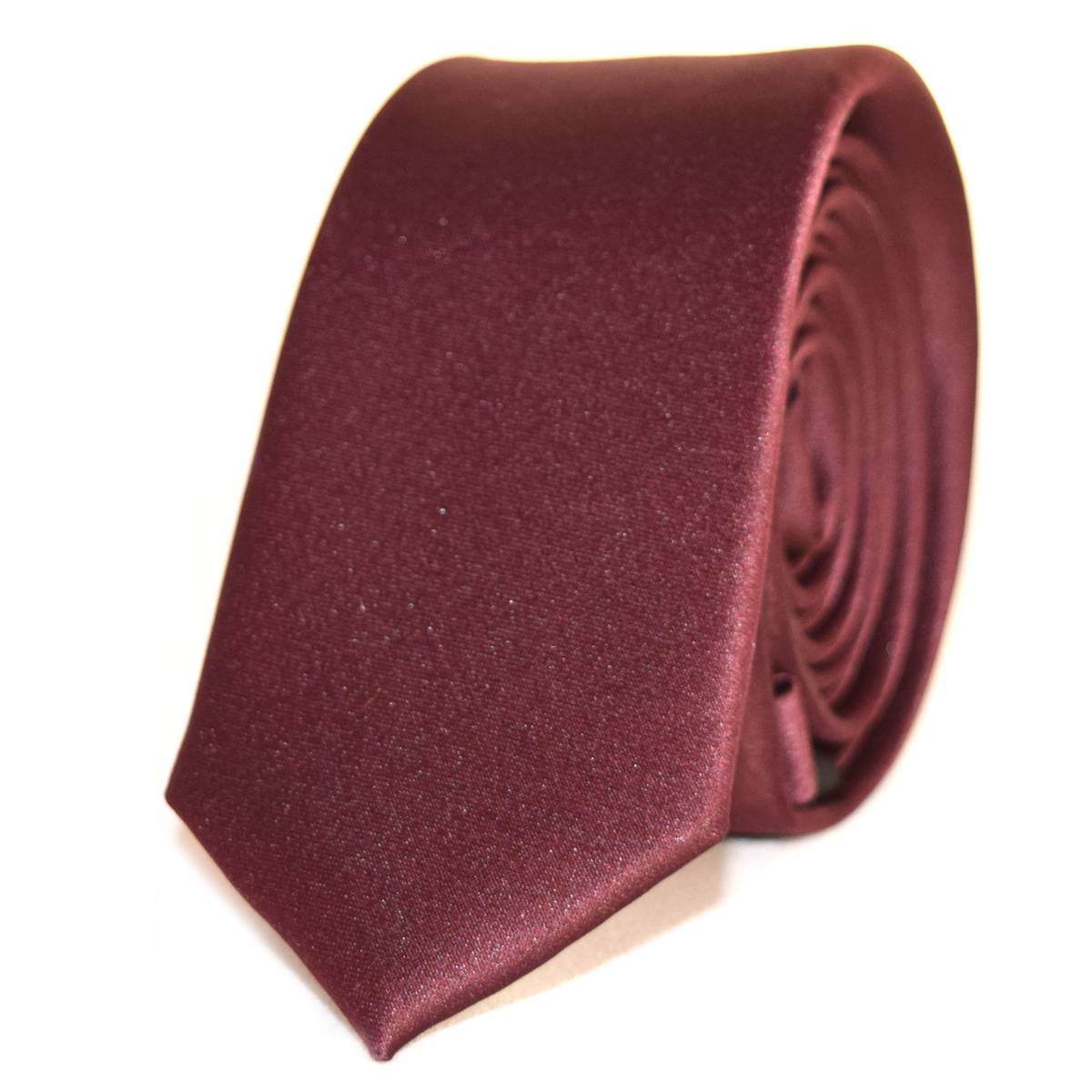 Maroon Silk Tie