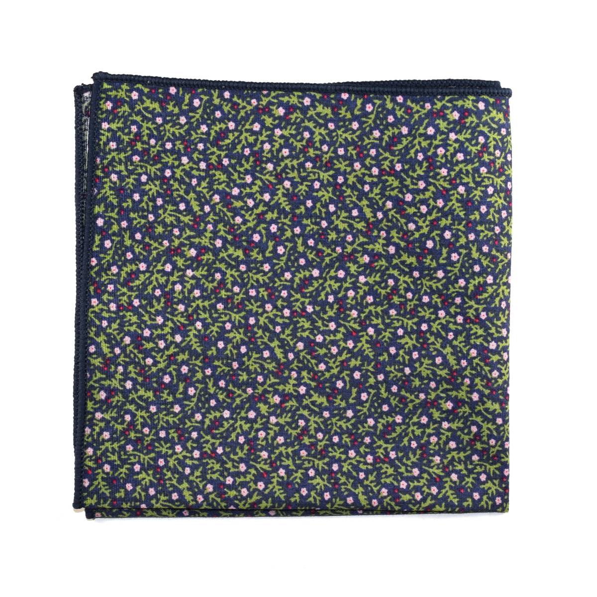 Midnight Lilac Pocket Square