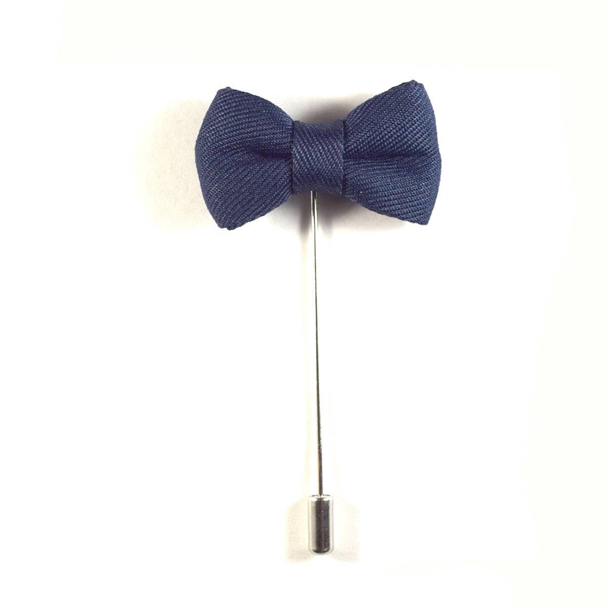 Navy Bow Tie Lapel Pin