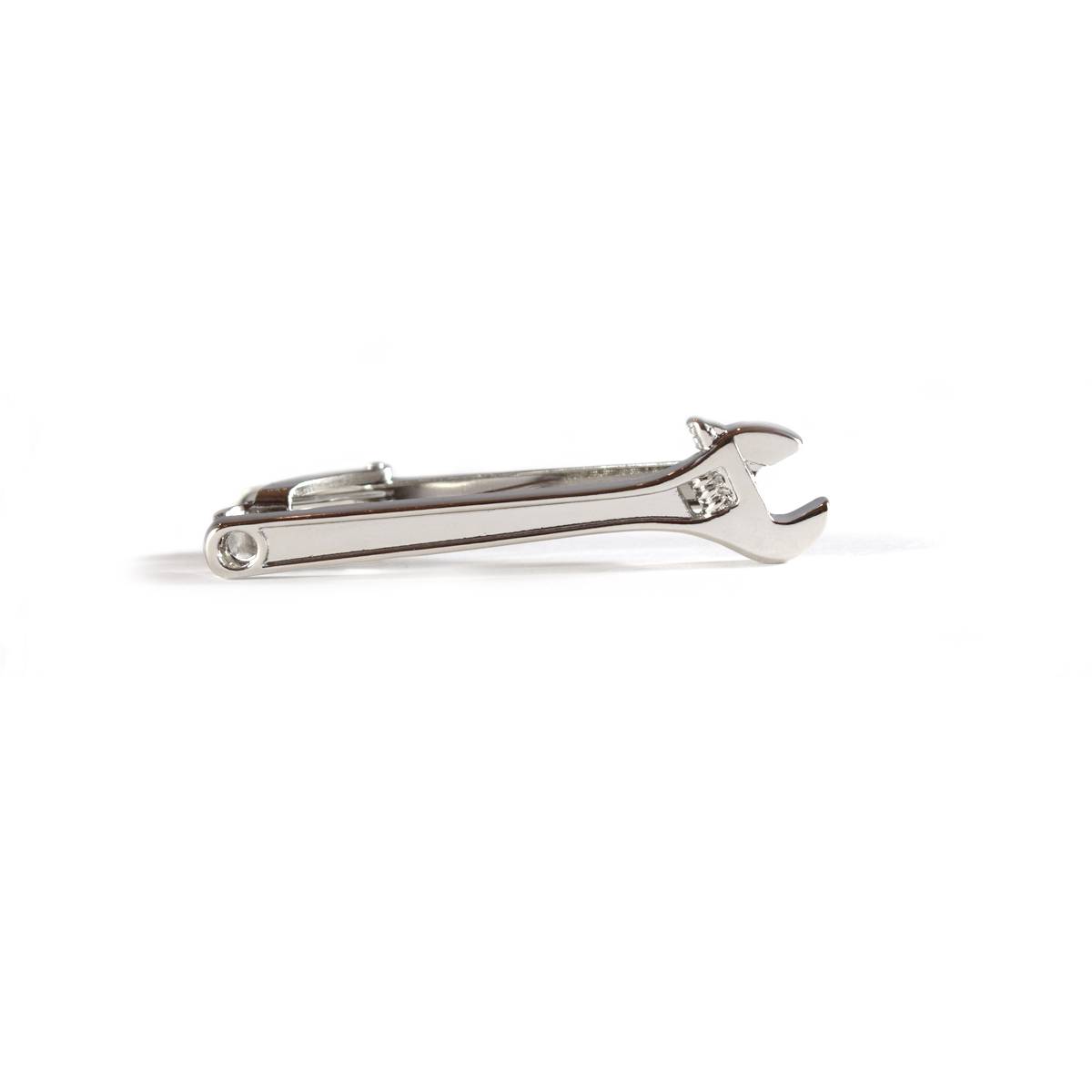 Silver Wrench Tie Bar