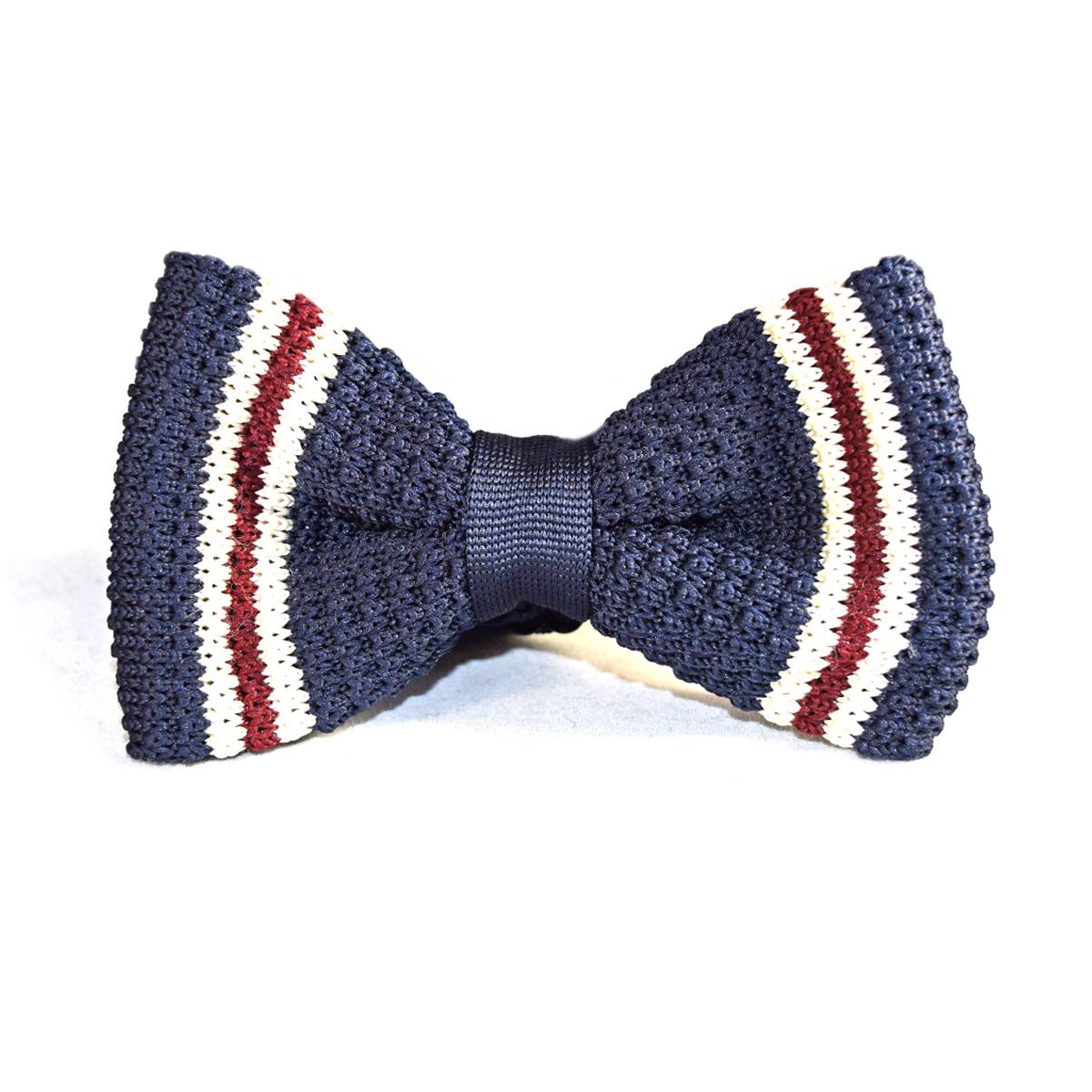 The Bordeaux Knitted Bow Tie