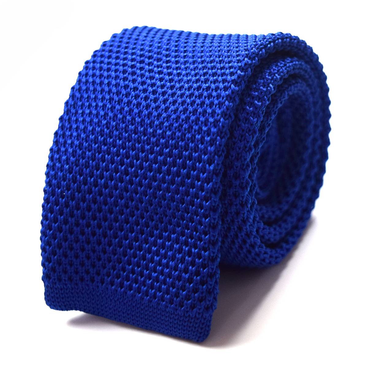 The Royal Blue Knitted Tie
